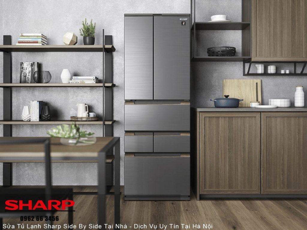 Bảo hành Sharp nhận sửa chữa các lỗi thường gặp ở tủ lạnh Sharp side by side